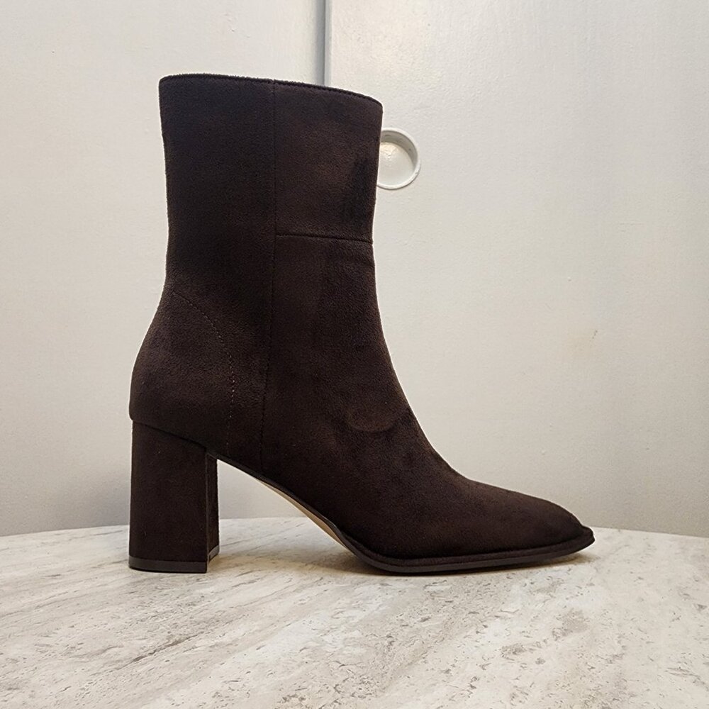 Madden Girl Monicaa Block-Heel Dark Chocolate 7.5M - C008 - Picture 5 of 10